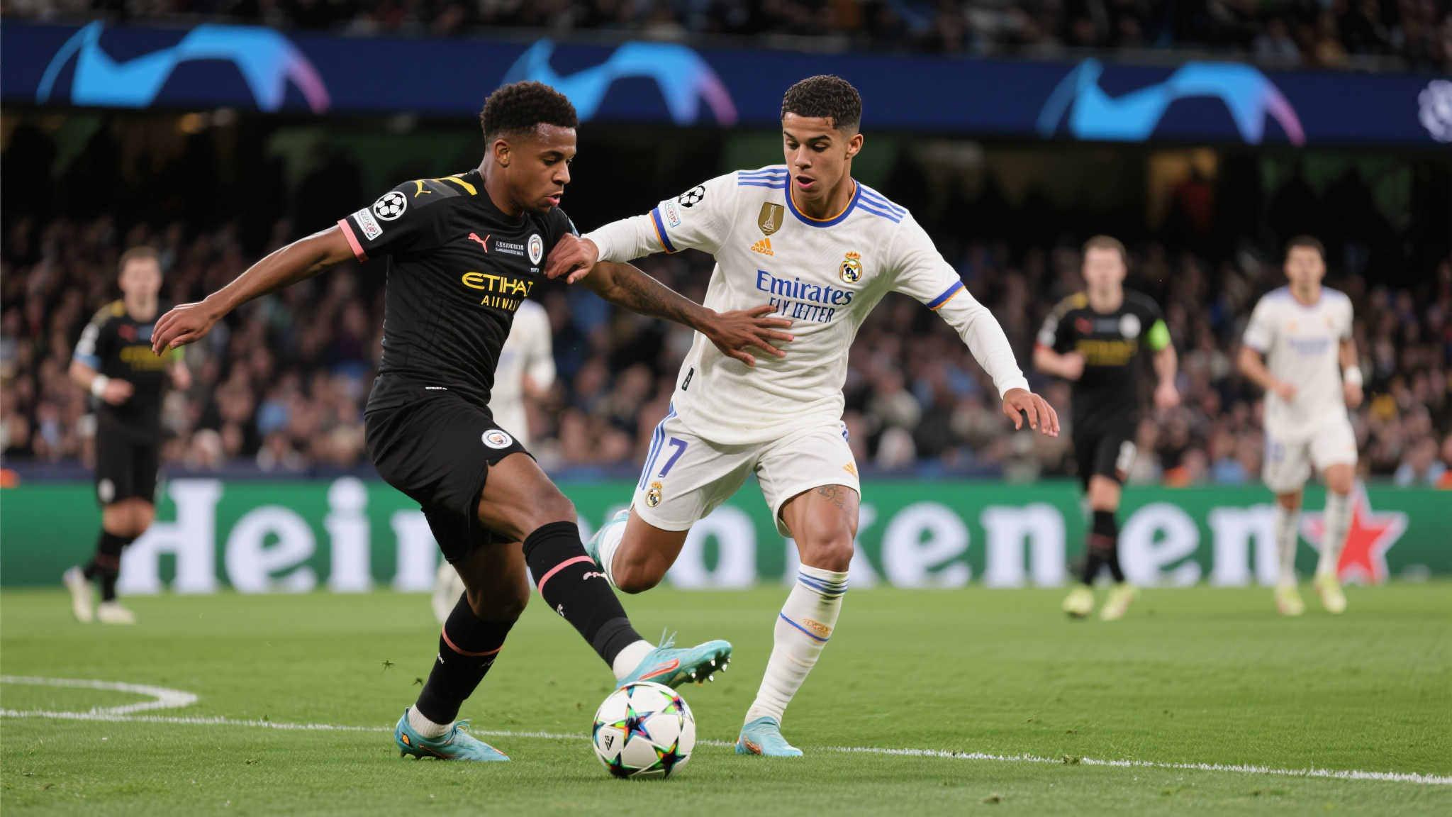 24/25赛季欧冠成功对抗之王:努诺-门德斯共98次 数据显示,一场顶级水平的比赛可能会发生60—100