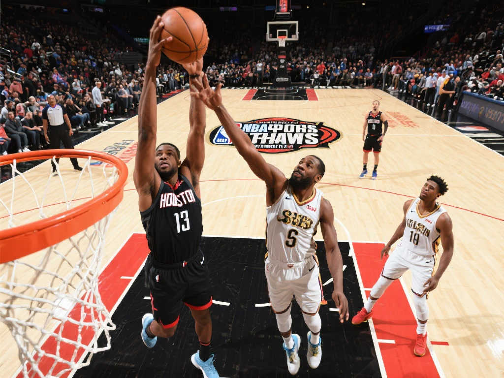 NBA季中锦标赛火热上演，球员拼劲十足